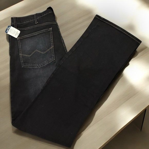 093 Wrangler | NWT Men’s Premium Quality Jeans Straight Fit Deep Blue (sz 34x32) - Picture 12 of 15